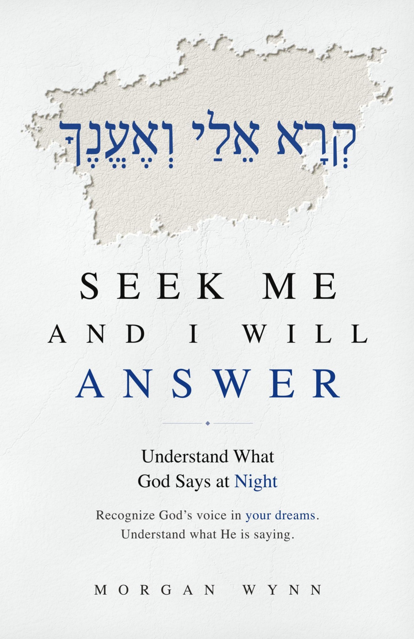 Book cover of Seek Me and I Will Answer by Morgan Wynn